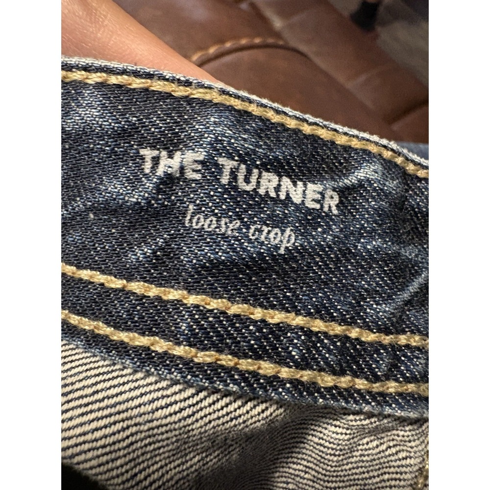 AG Adriano Goldschmied Jeans Mens 32 Blue The Turner Loose Crop AG-ed Denim - Picture 8 of 8